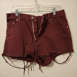 Levi's Vintage Distressed Reworked Shorts (12)